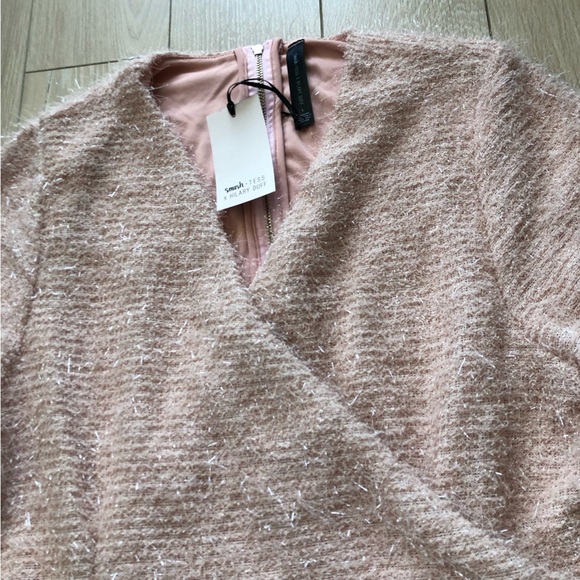 NWT Smash + Tess x Hilary Duff The Tinsel Skorty in Punk Fuzz Size L - Picture 6 of 15